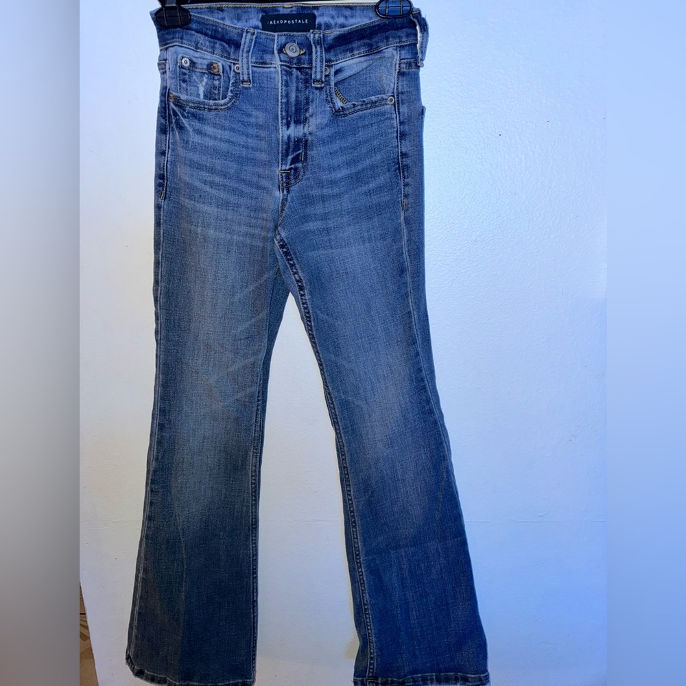 Aeropostale high rise flare size 000